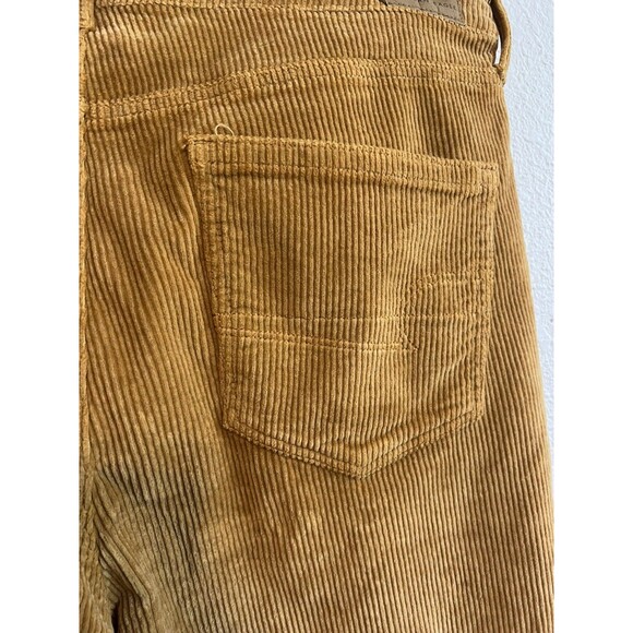 American Eagle Women’s Corduroy Mom Jeans Size 14 L – Stretch Cuffed - Picture 7 of 8